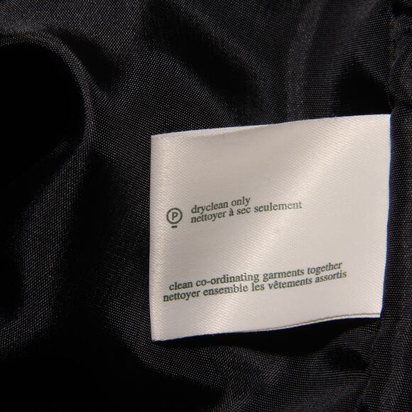 Laura Ashley Black Corduroy Blazer Jacket Size 10 - Picture 10 of 10